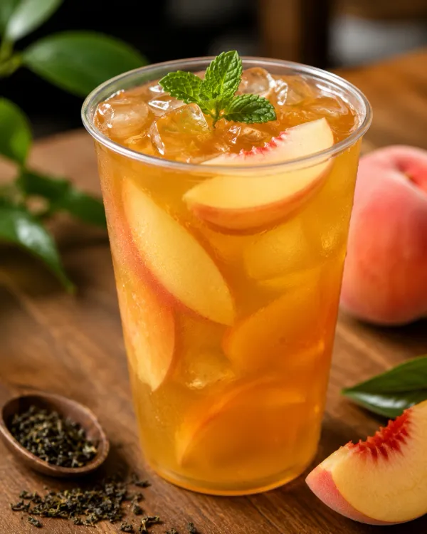 Peach Green Tea