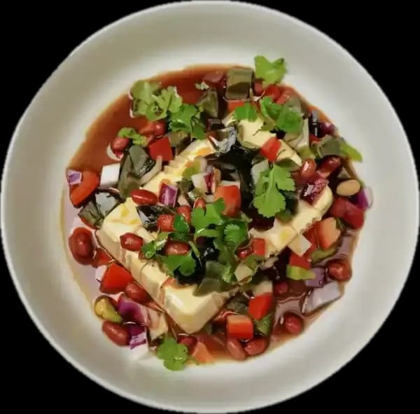 North Chinese Tofu Salad