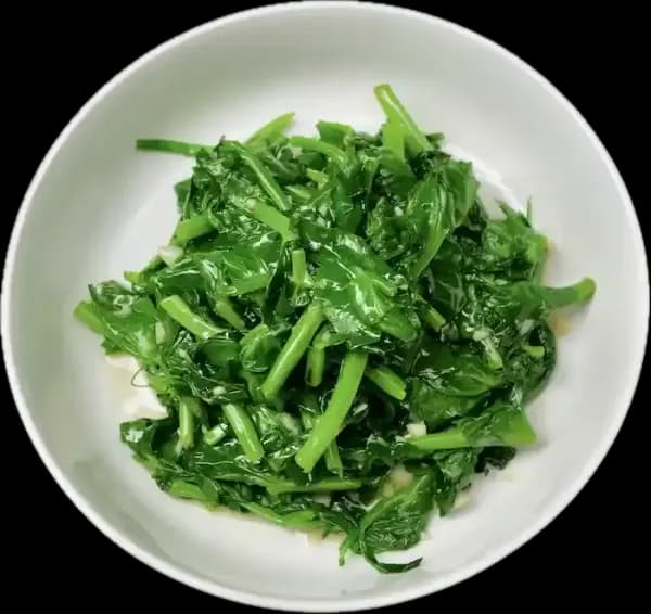 Stir-Fried Pea Shoots with Garlic
