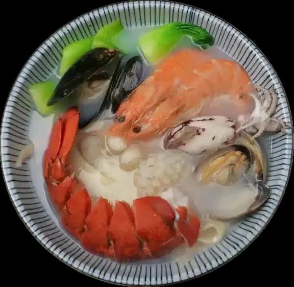 Lobster & Seafood Noodle Soup