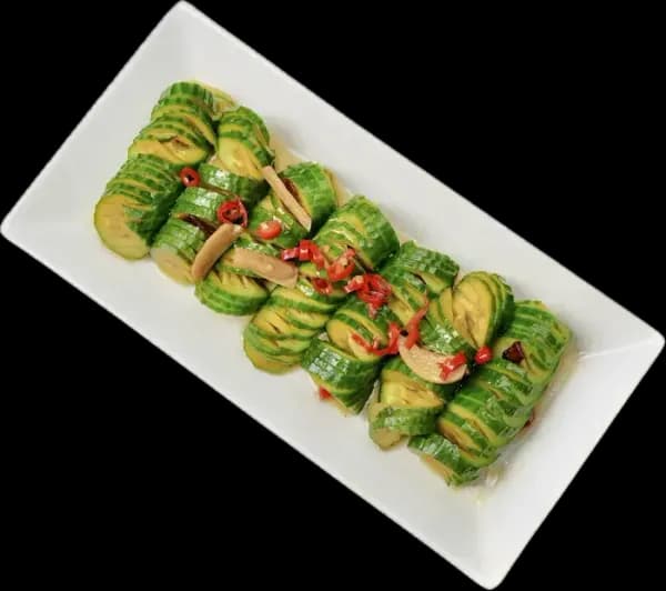 Spiral Cucumber Salad